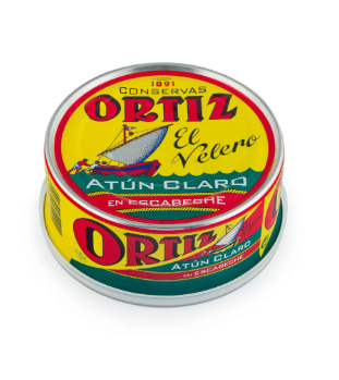 ATUN ESCABECHE 350 RO-265/250G ORTIZ