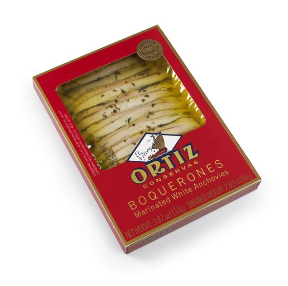 BOQUERONES VINAGRETA ORTIZ 160/110 G