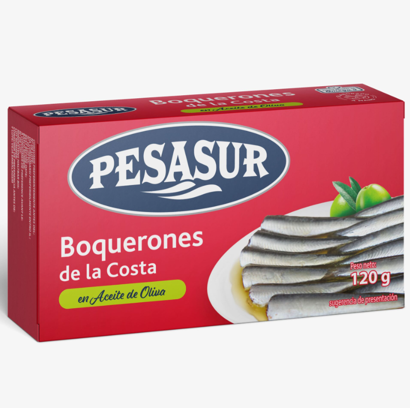 BOQUERONES OLIVA 120 PESASUR