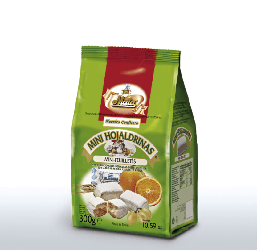 MINIHOJALDRINAS 300 GRS MATA