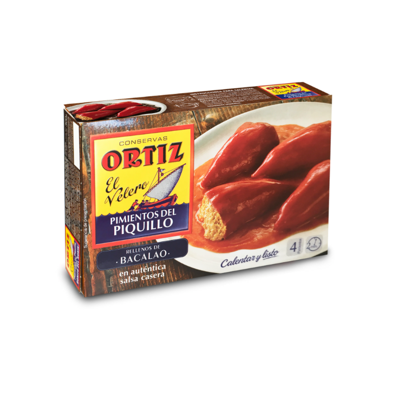 PIMIENTO RELLENO BACALAO RR 330 ORTIZ