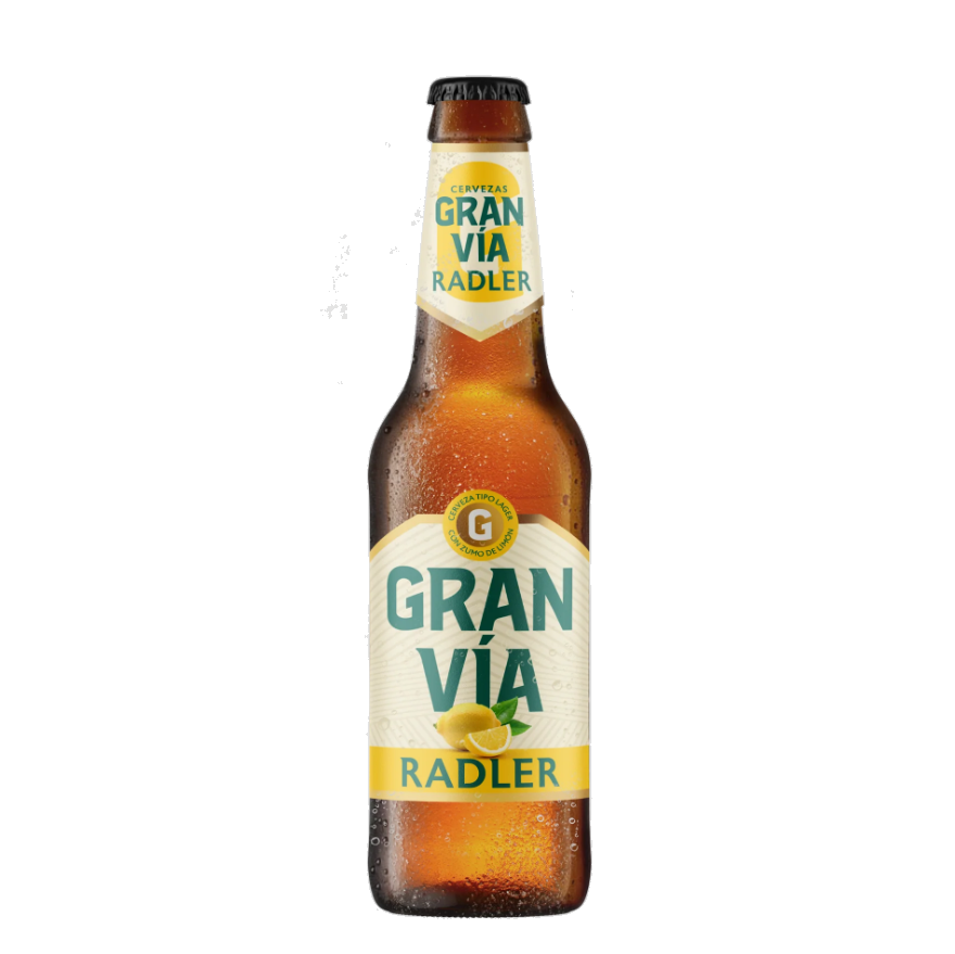 CERVEZA GRAN VIA RADLER 1/3
