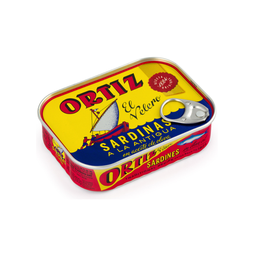 SARDINA LATA 150/140 G. ORTIZ