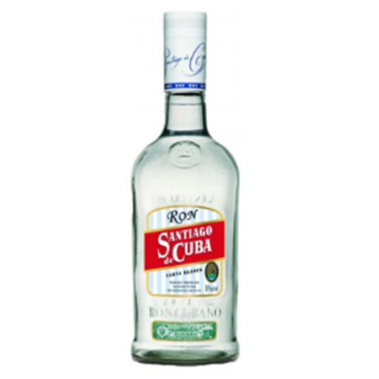 RON SANTIAGO CUBA BLANCO
