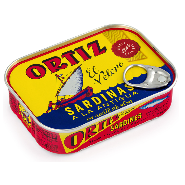 SARDINA LATA 150/140 G. ORTIZ