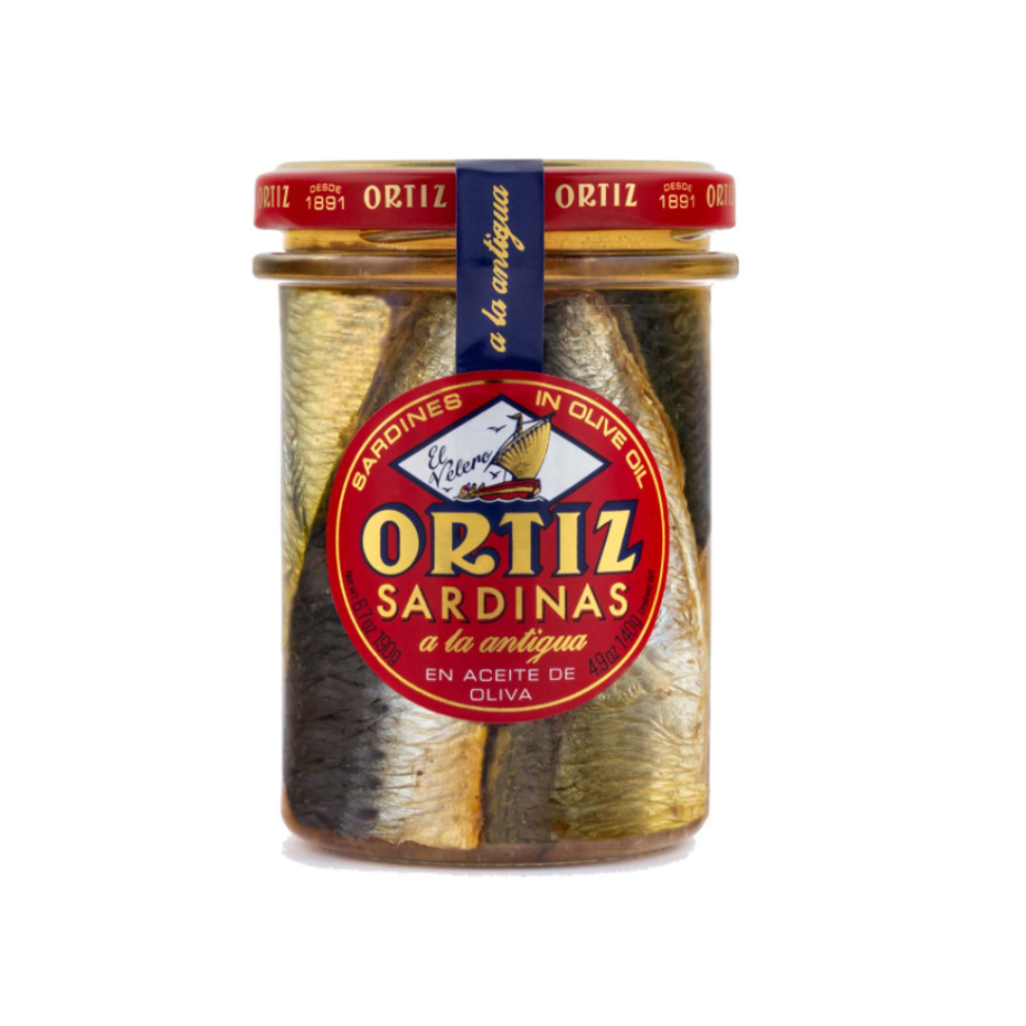 SARDINAS ANTIGUA TARRO 230/190 OLIVA