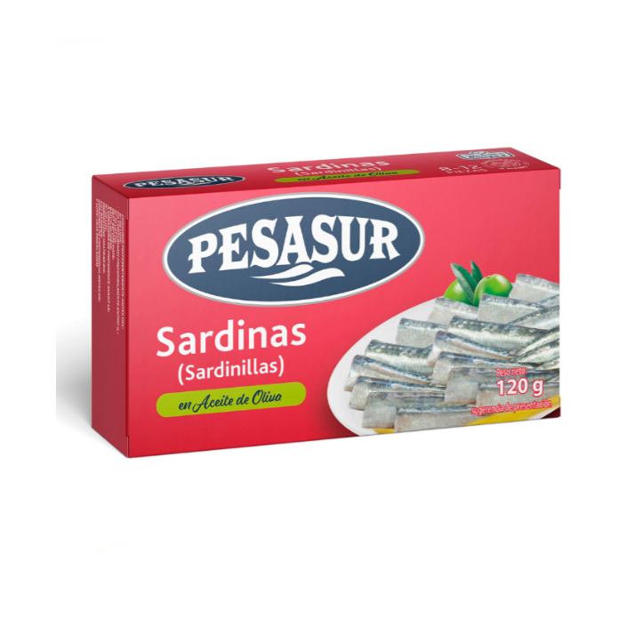 SARDINILLAS OLIVA 10/12 120 PESASUR