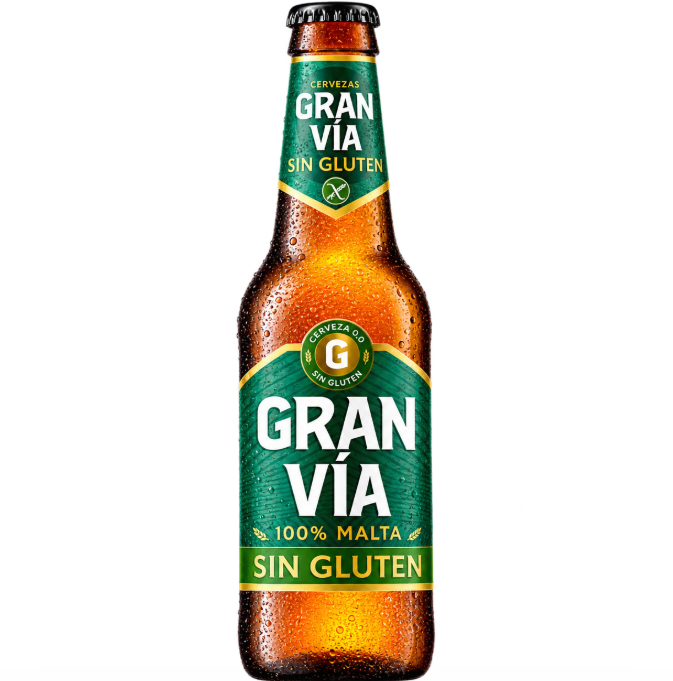 CERVEZA GRAN SIN GLUTEN 1/3