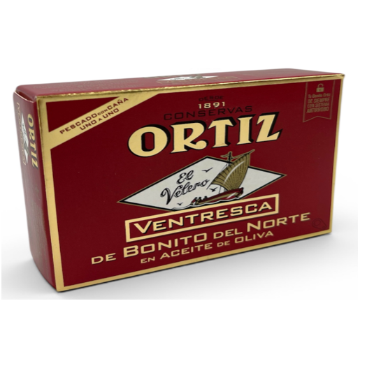 VENTRESCA BONITO A. OLIVA 1/4 OVAL OL 120/110 G ORTIZ