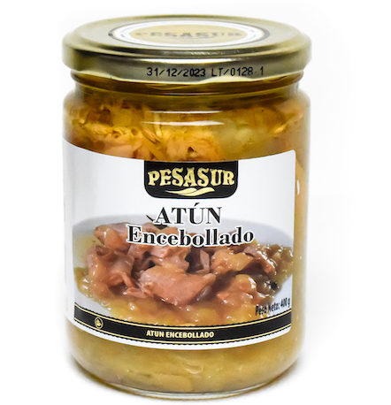 ATUN ENCEBOLLADO OL 400 FC PESASUR