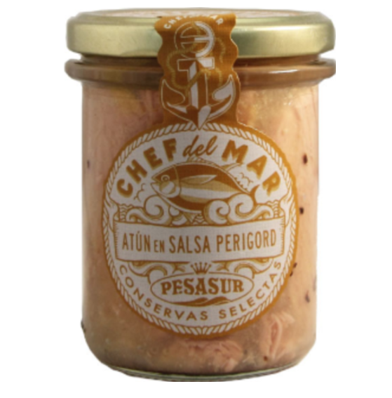CHEFF DEL MAR ATUN EN SALSA PERIGORD 195FC PESASUR
