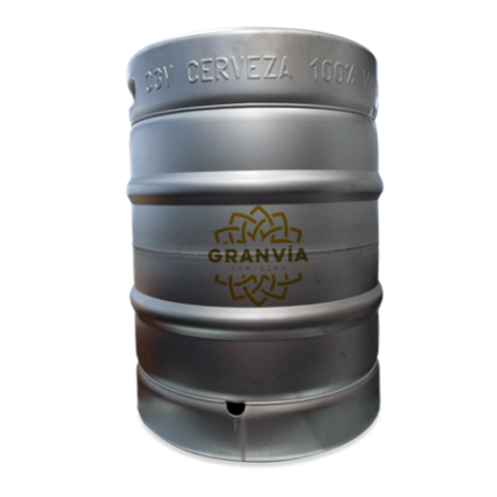 BARRIL 50 LITROS CERVEZA GRAN VIA