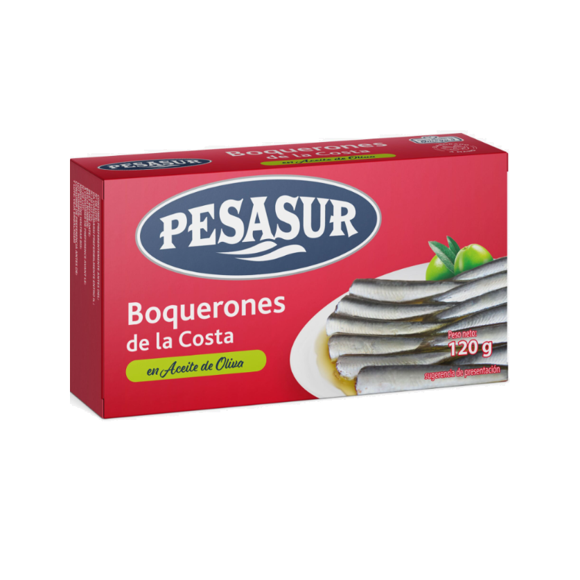 BOQUERONES OLIVA 120 PESASUR