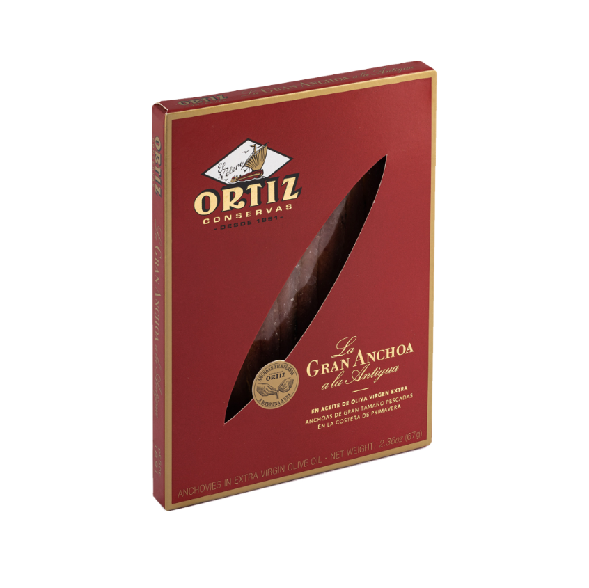 LA GRAN ANCHOA ORTIZ VIRGEN EXTRA BARQ. B100/67