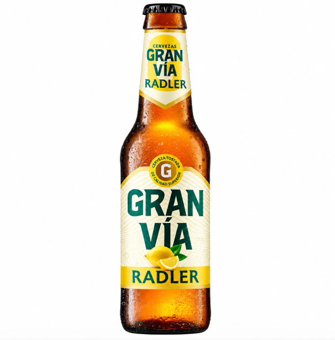 CERVEZA GRAN VIA RADLER 1/3