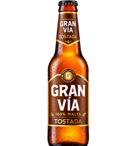 CERVEZA GRAN VIA TOSTADA