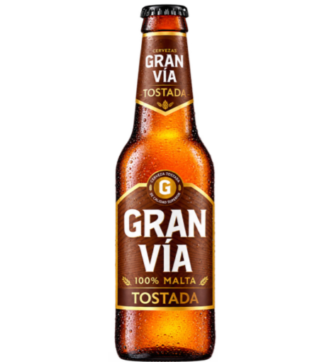 CERVEZA GRAN VIA TOSTADA