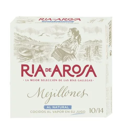 MEJILLONES VAPOR C10 14 120/115 G ORTIZ